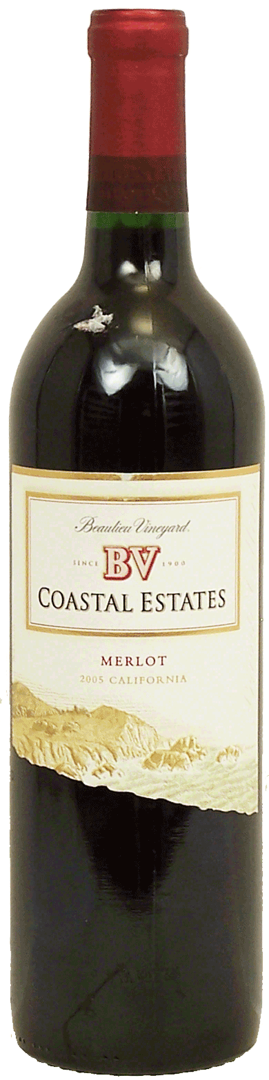 Beaulieu Vineyard Coastal Estates merlot wine of California, 13% alc. by vol. Full-Size Picture